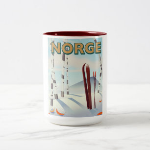 Tasse 2 Couleurs Norvège