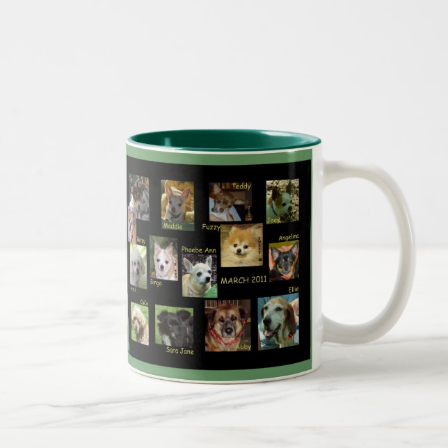 TASSE 2 COULEURS NOTRE CHIENS EN MARS 2011 (Droit)