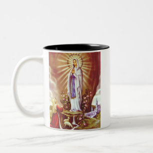 Tasse 2 Couleurs Notre Dame de Lourdes