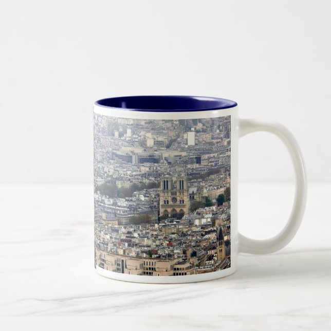 Tasse 2 Couleurs Notre Dame Paris France (Droit)