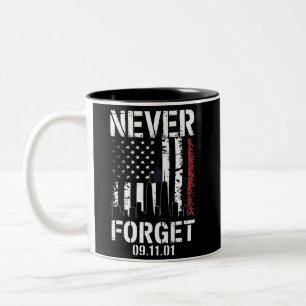 Tasse 2 Couleurs N'oubliez jamais le 11 septembre 2001