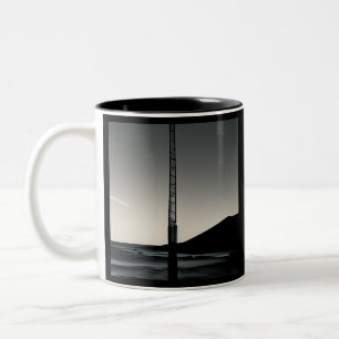 Tasse 2 Couleurs Nous étions ici black deux tons muet