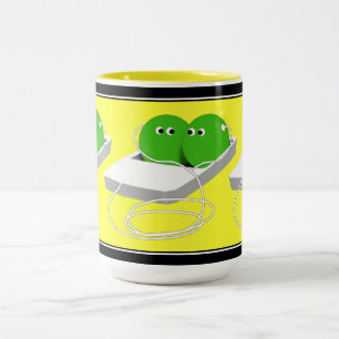 Tasse 2 Couleurs Nous Sommes Comme Deux Pois Dans Un Pois
