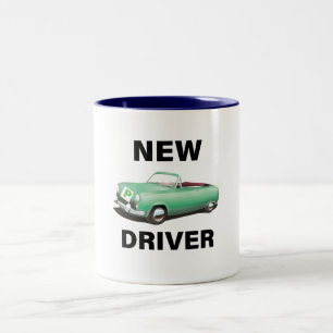 Tasse 2 Couleurs Nouveau conducteur de voiture provisoire