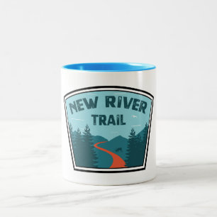 Tasse 2 Couleurs Nouveau sentier fluvial