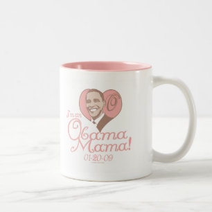 Tasse 2 Couleurs Nouvelle maman 2009 vitesse d'Obama