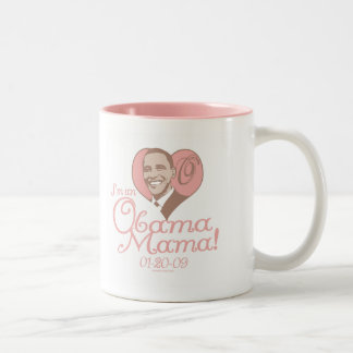 Tasse 2 Couleurs Nouvelle maman 2009 vitesse d'Obama
