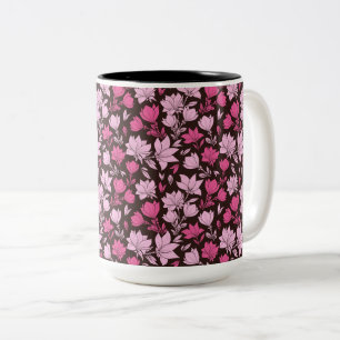 Tasse 2 Couleurs Nuances de Magnolia rose