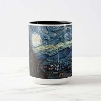Tasse 2 Couleurs Nuit étoilée de Vincent Van Gogh