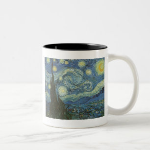 Tasse 2 Couleurs Nuit étoilée par Vincent Van Gogh