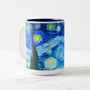 Tasse 2 Couleurs Nuit Van Gogh Starry