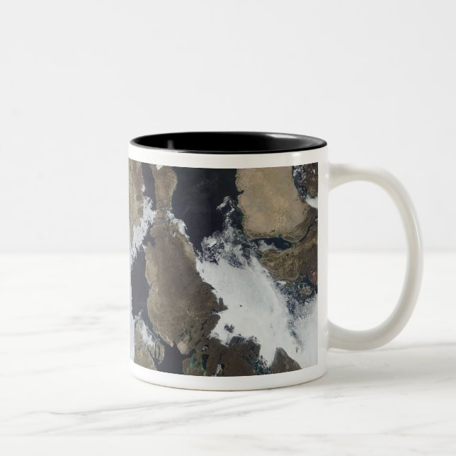 Tasse 2 Couleurs Nunavut, Canada (Droit)
