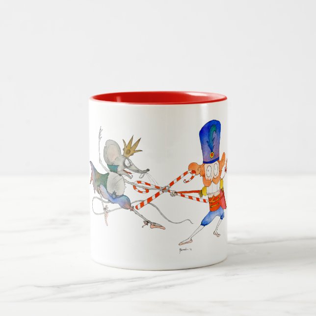Tasse 2 Couleurs Nutcracker & Mouse King - Série Nutcracker (Centre)