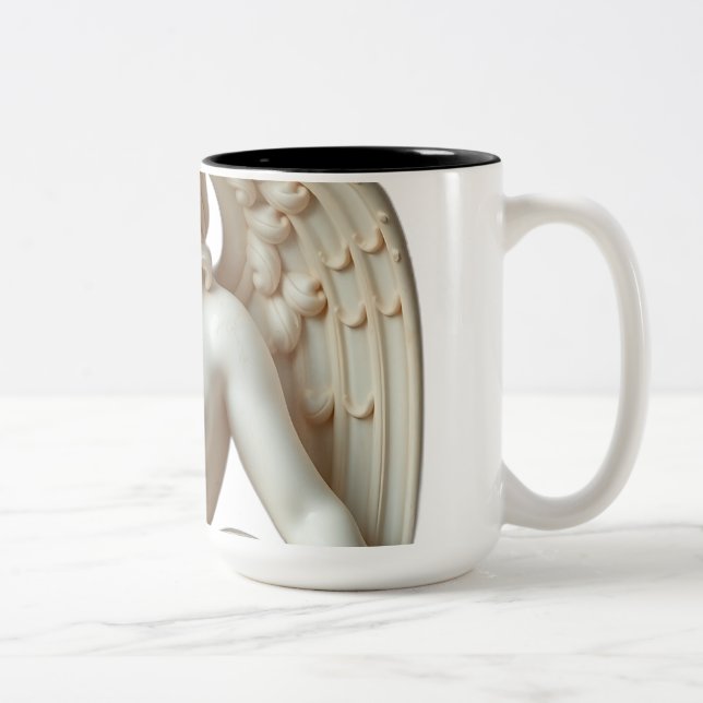 Tasse 2 Couleurs Nymphe classique en Pastel (Droit)