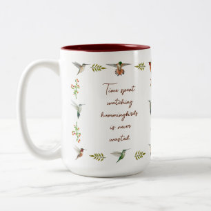 Tasse 2 Couleurs Observation des colibris