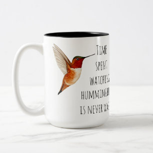 Tasse 2 Couleurs Observer les colibris