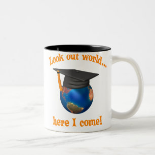 Tasse 2 Couleurs Obtention du diplôme drôle
