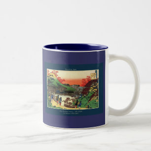 Tasse 2 Couleurs Oeuvre japonaise HOKUSAI