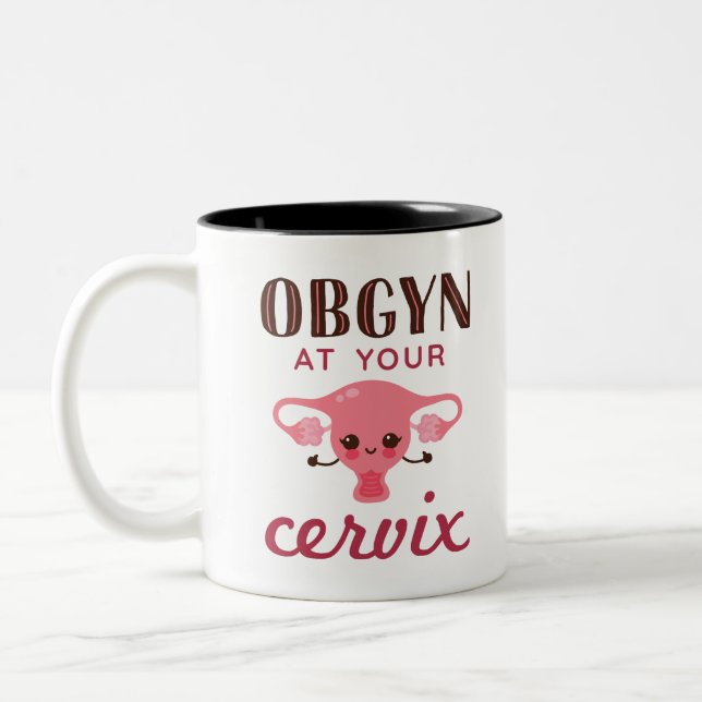 Tasse 2 Couleurs OGBYN À Votre Cervix (Gauche)