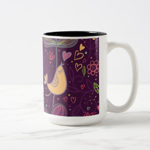 Tasse 2 Couleurs Oh Yellow Birdie