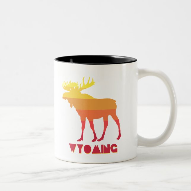 Tasse 2 Couleurs Oie du Wyoming (Droit)