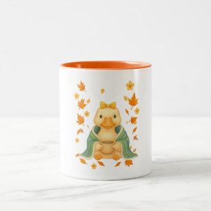 Tasse 2 Couleurs Oie Ridicule & Canards Colverts Automne Eau Auto