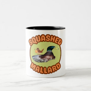 Tasse 2 Couleurs Oiseaux à tête rayée Mallard