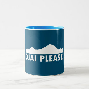 Tasse 2 Couleurs Ojai Californie S'Il Vous Plaît