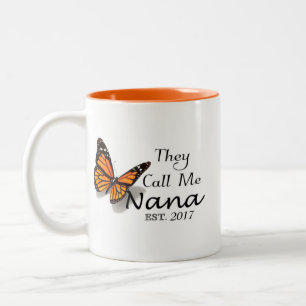 Tasse 2 Couleurs On m'appelle Nana