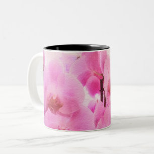 Tasse 2 Couleurs orchidées