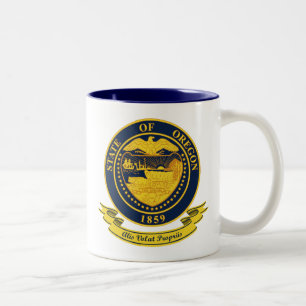Tasse 2 Couleurs Oregon Seal