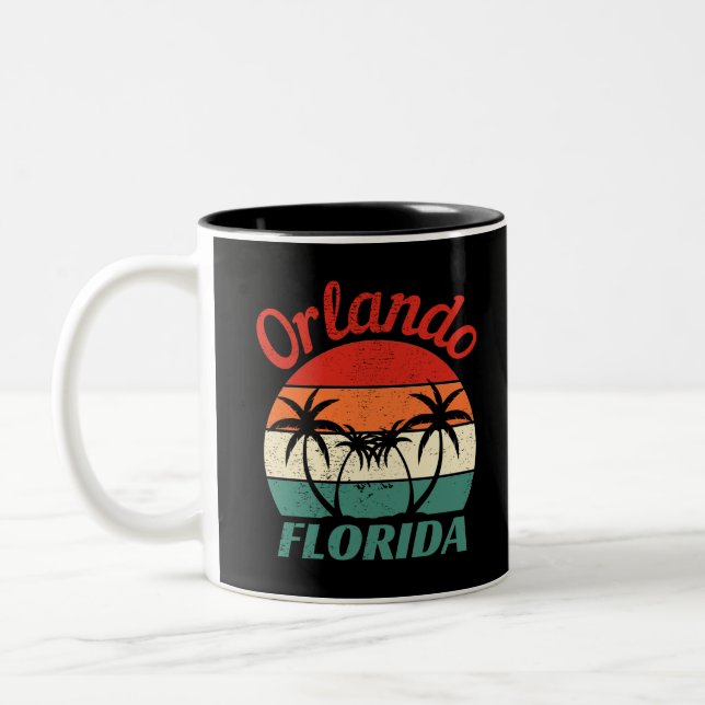 Tasse 2 Couleurs Orlando Floride (Gauche)
