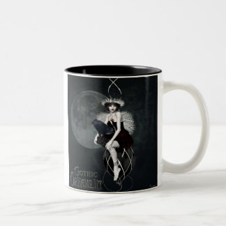Tasse 2 Couleurs ornement gothique