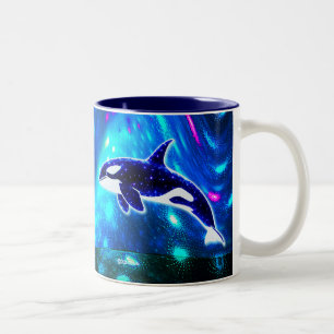 Tasse 2 Couleurs Orque Cosmique
