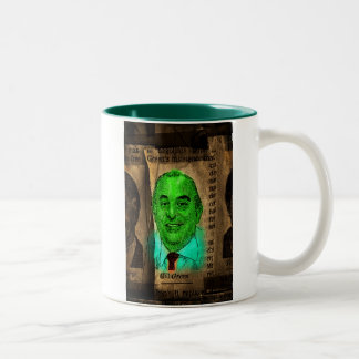 Tasse 2 Couleurs Ouïe WSJ vert