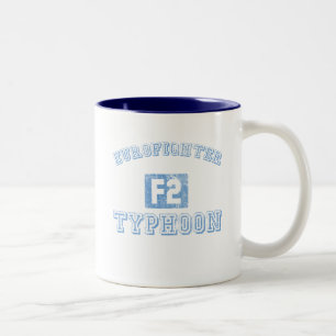 Tasse 2 Couleurs Ouragan d'Eurofighter - BLEU