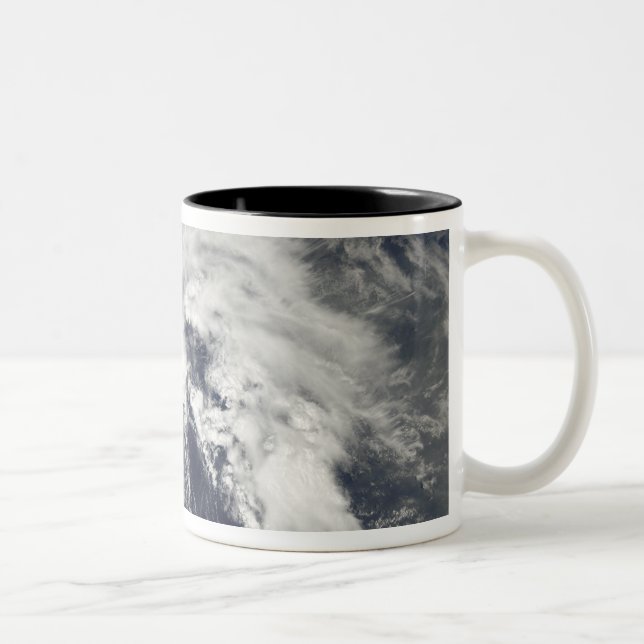 Tasse 2 Couleurs Ouragan Earl 5 (Droit)