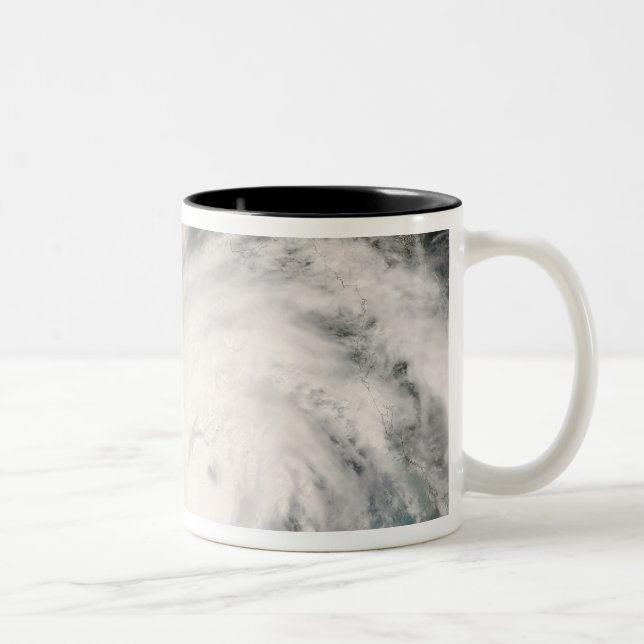 Tasse 2 Couleurs Ouragan Gustav (Droit)