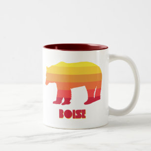 Tasse 2 Couleurs Ours arc-en-ciel Boise Idaho
