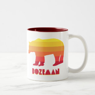Tasse 2 Couleurs Ours arc-en-ciel Bozeman Montana