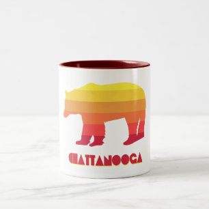 Tasse 2 Couleurs Ours arc-en-ciel Chattanooga Tennessee