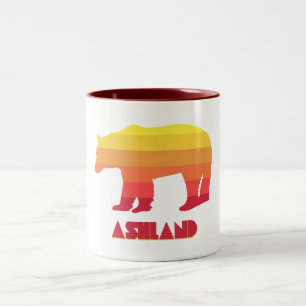 Tasse 2 Couleurs Ours arc-en-ciel de l'Oregon d'Ashland