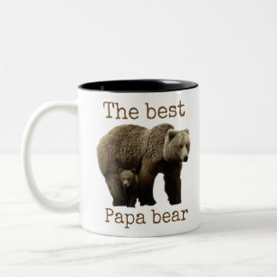 Tasse 2 Couleurs ours de papa