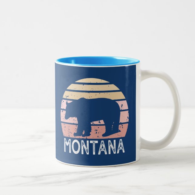Tasse 2 Couleurs Ours du Montana (Droit)