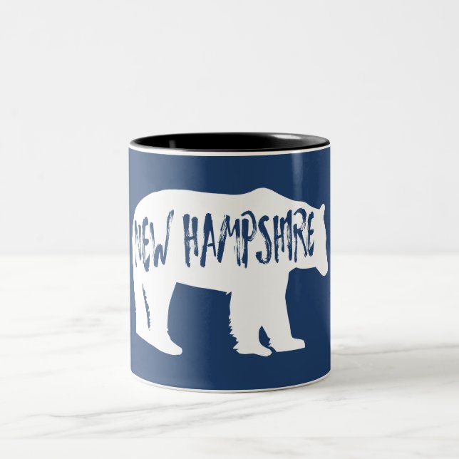Tasse 2 Couleurs Ours du New Hampshire (Centre)
