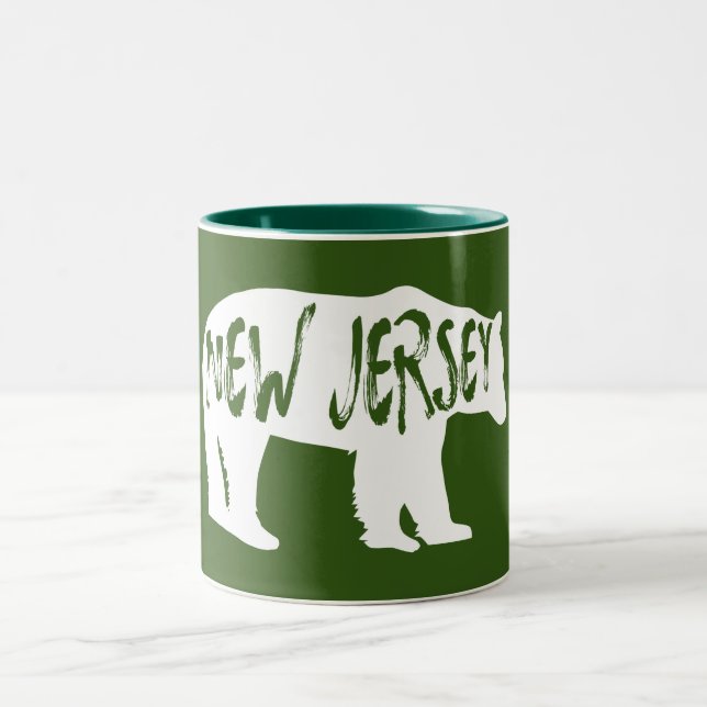 Tasse 2 Couleurs Ours du New Jersey (Centre)