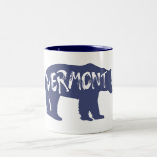 Tasse 2 Couleurs Ours du Vermont