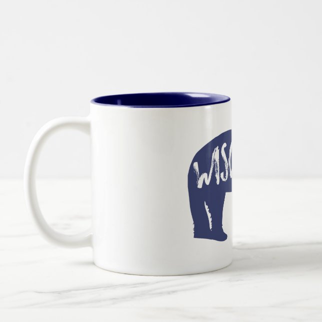 Tasse 2 Couleurs Ours du Wisconsin (Gauche)