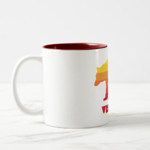 Tasse 2 Couleurs Ours du Wisconsin