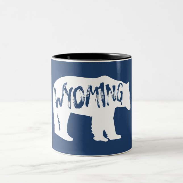 Tasse 2 Couleurs Ours du Wyoming (Centre)